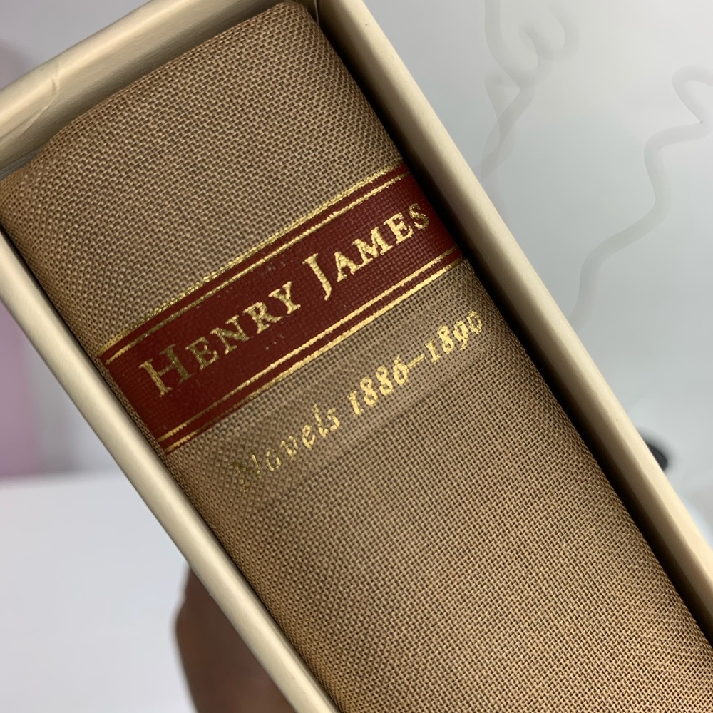 Henry James Novels 1886-1890